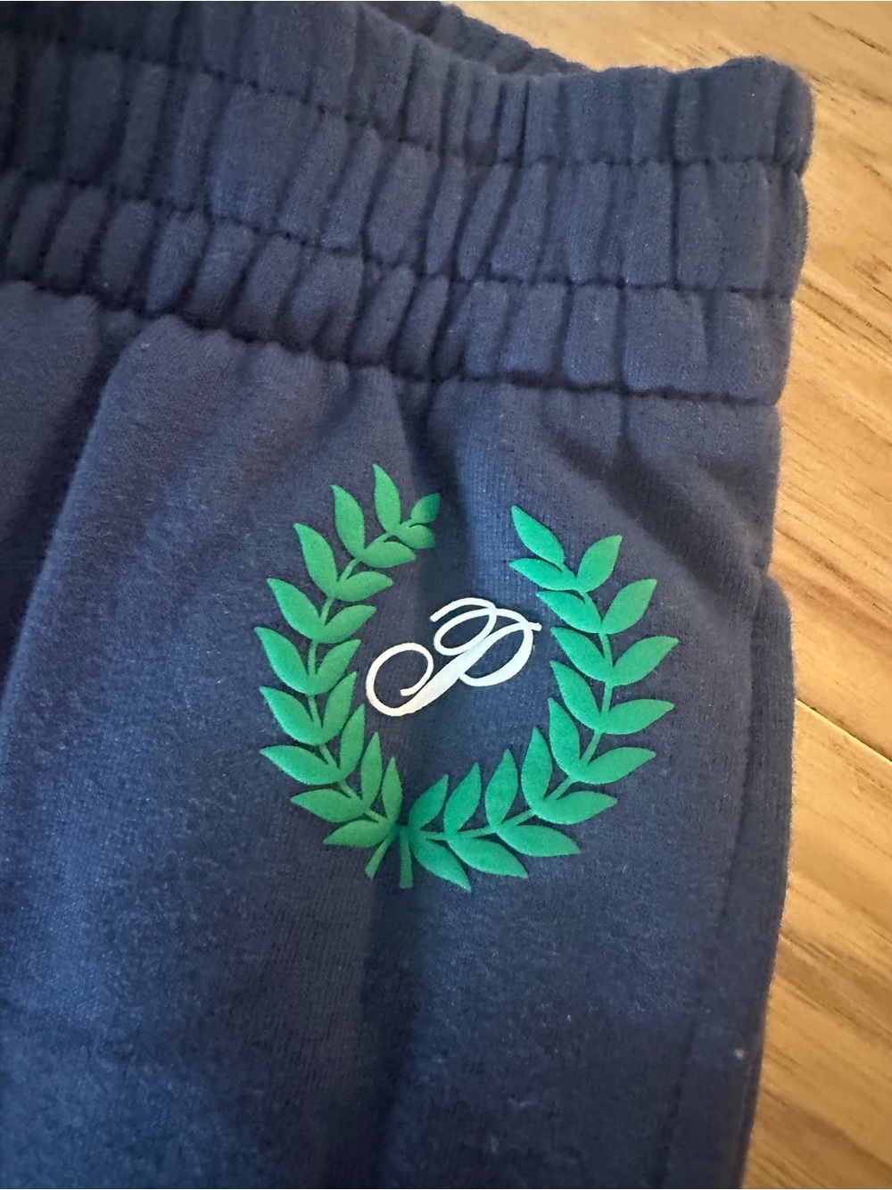 PINK Victoria's Secret Navy blue Ivy fleece high waist Sweatpants nwt m